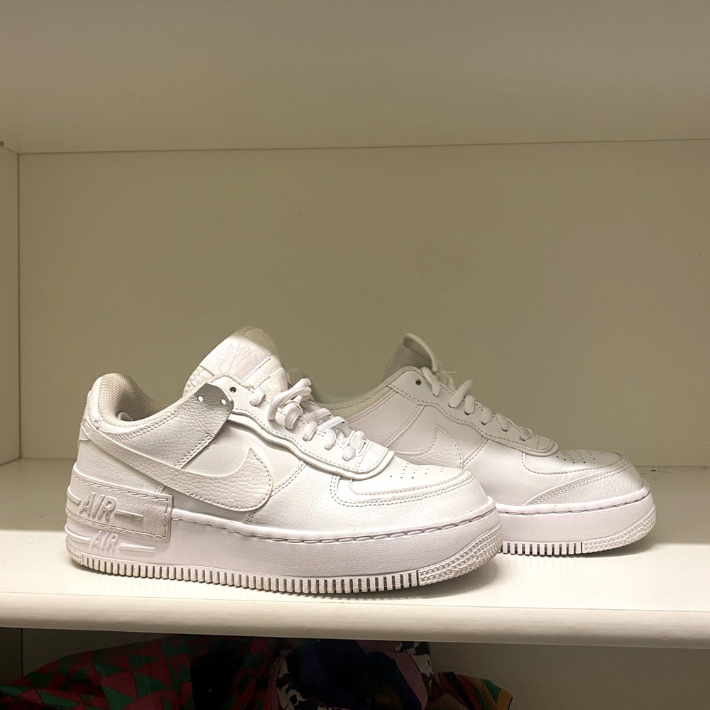 Nike Air Force One Low Triple White Sz 8